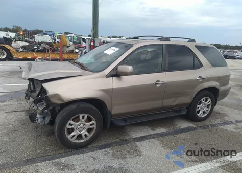 2006 Acura Mdx из США, поврежденный, VIN 2HNYD18976H518170